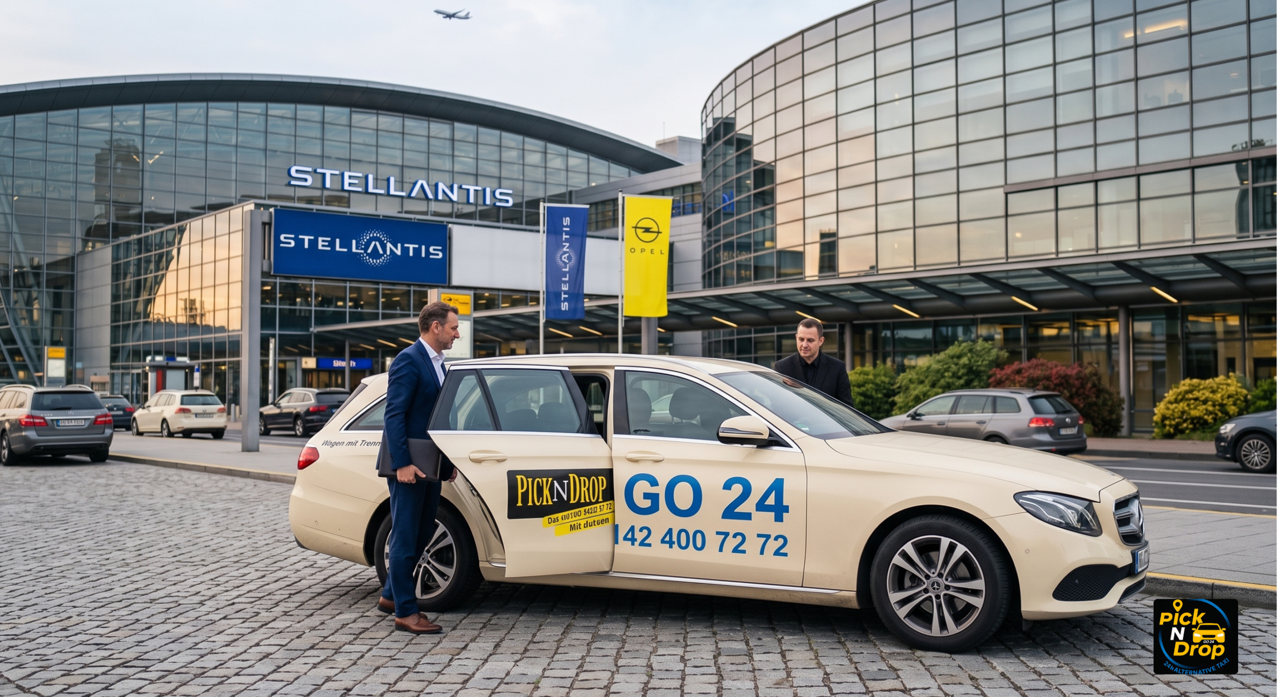 Zuverlässiger Business-Fahrdienst, Rechnungsfahrten & Express-Kurierdienste in Rüsselsheim und dem Rhein-Main-Gebiet